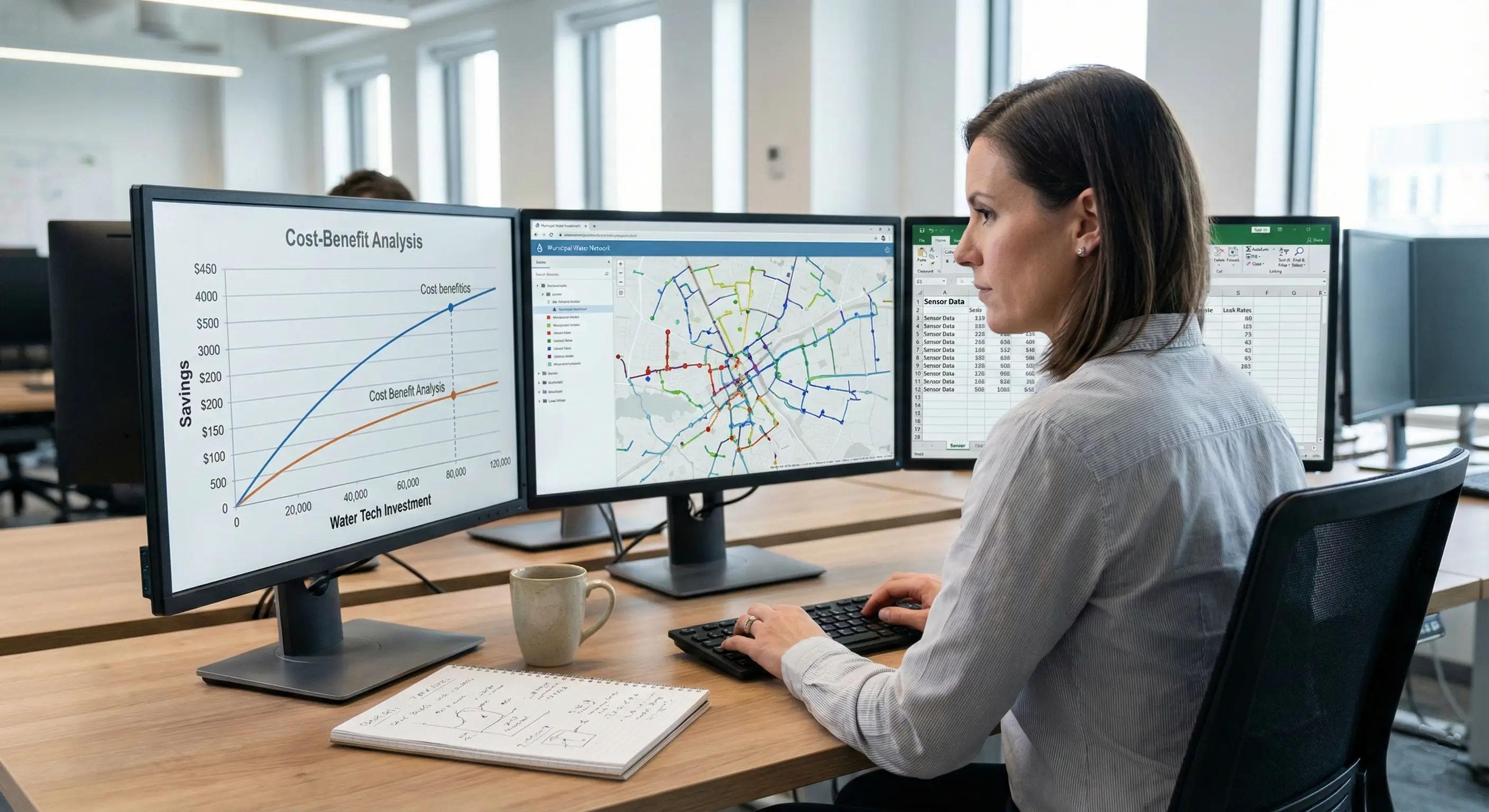 Tecnologías de gestión avanzada de fugas
